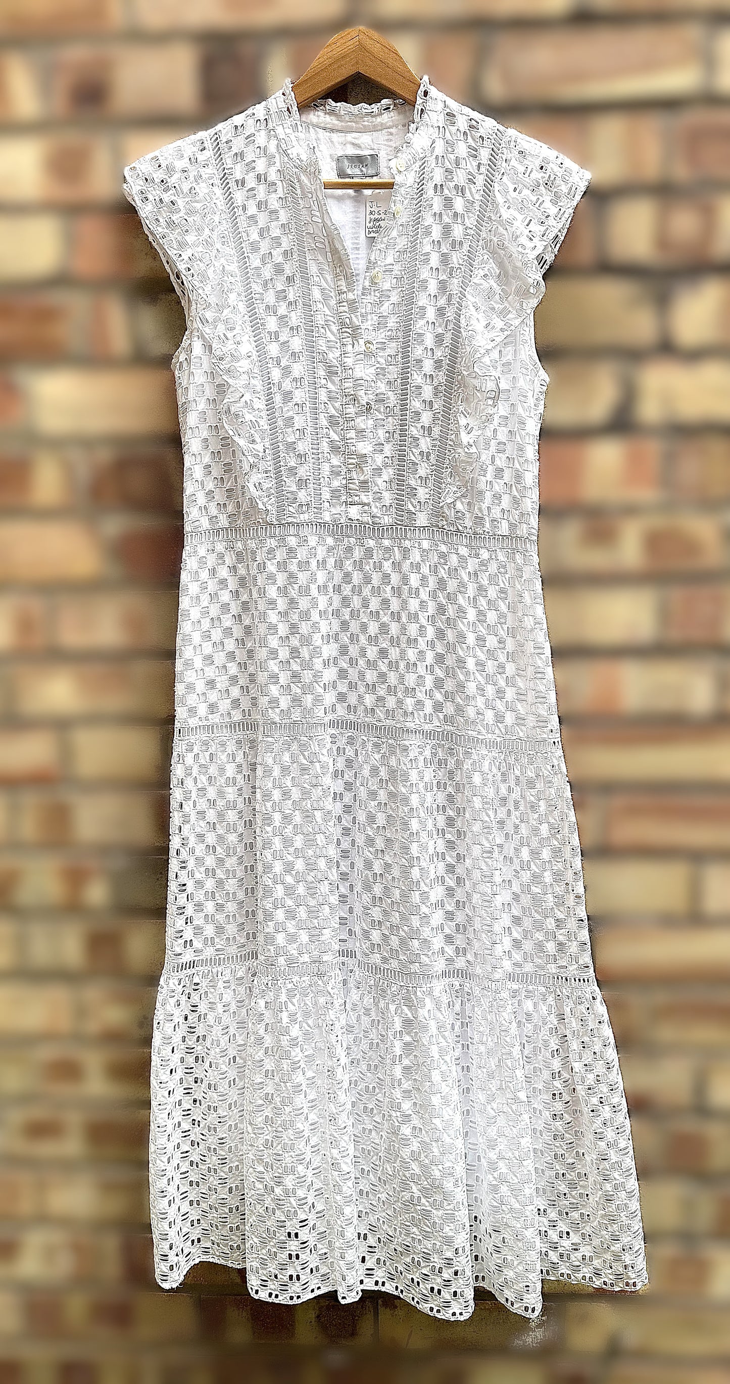 Tiered Broderie Anglaise- Size 14